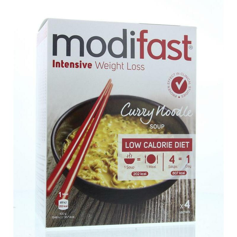 Modifast Intensive soep curry noodles 220g