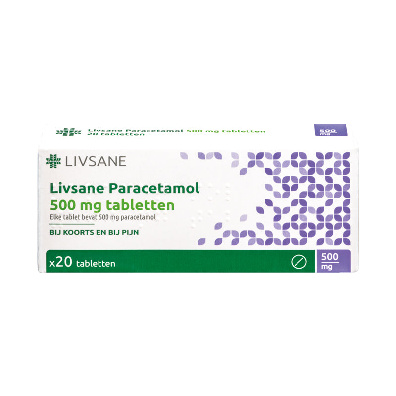 Livsane Paracetamol 500 mg 20tb