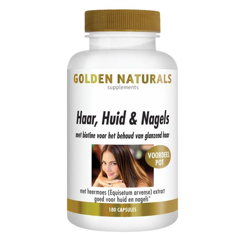 Golden Naturals Haar, huid & nagels 180vc