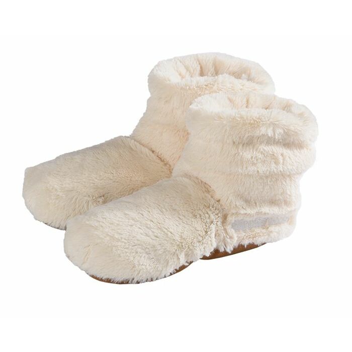 Warmies Slippies boots deluxe beige maat 37-42 1paar