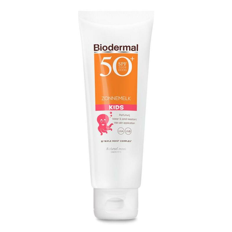 Biodermal Zonnemelk kids SPF50+ 125ml