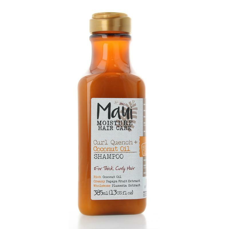 Maui Curl quench & coconut oil shampoo 385ml