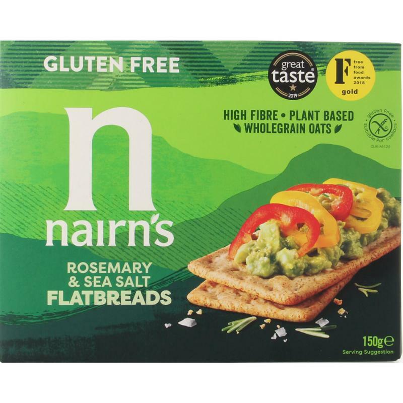Nairns Flatbread rosemary & seasalt 150g