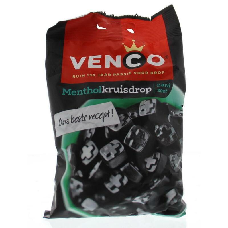 Venco Menthol kruisdrop 173g