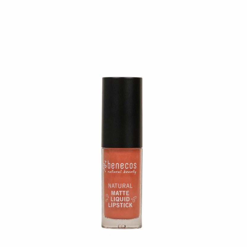 Benecos Lippenstift liquid mat coral kiss 5ml