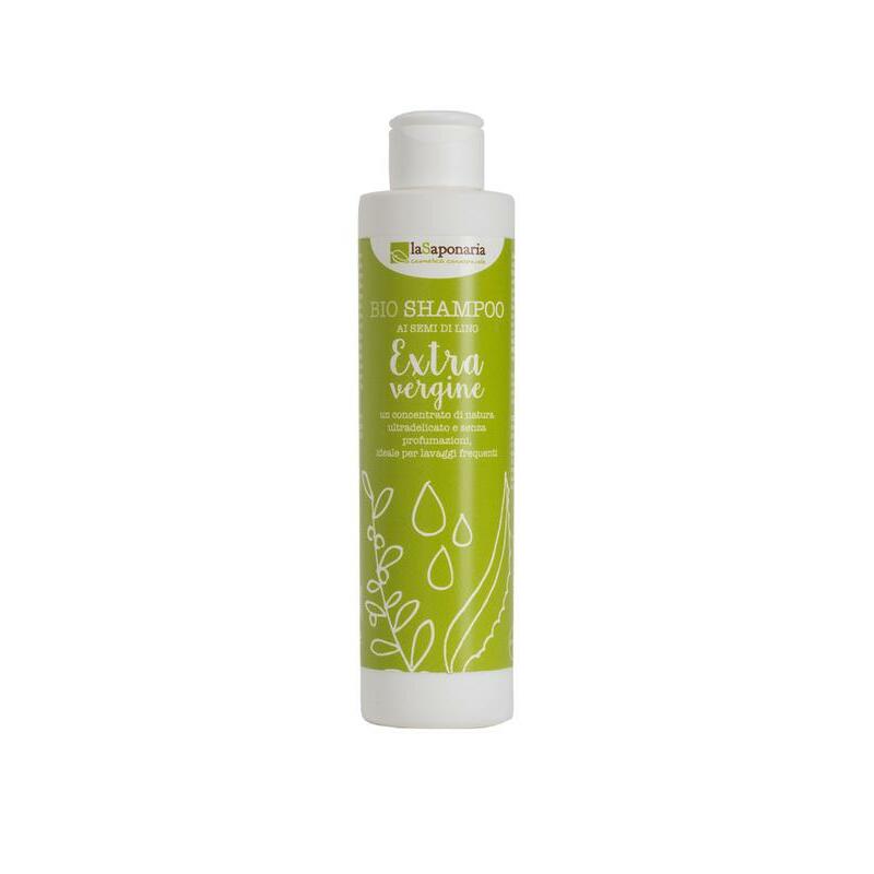 La Saponaria Shampoo bio extra vergine olijfolie 200ml