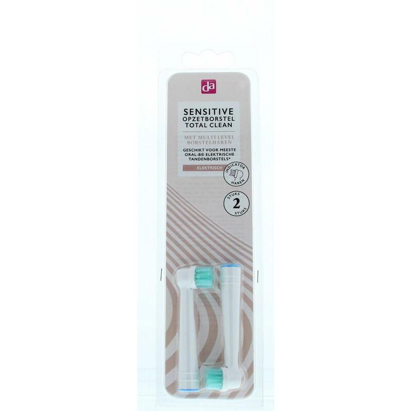 DA Opzetborstel total clean sensitive 2st