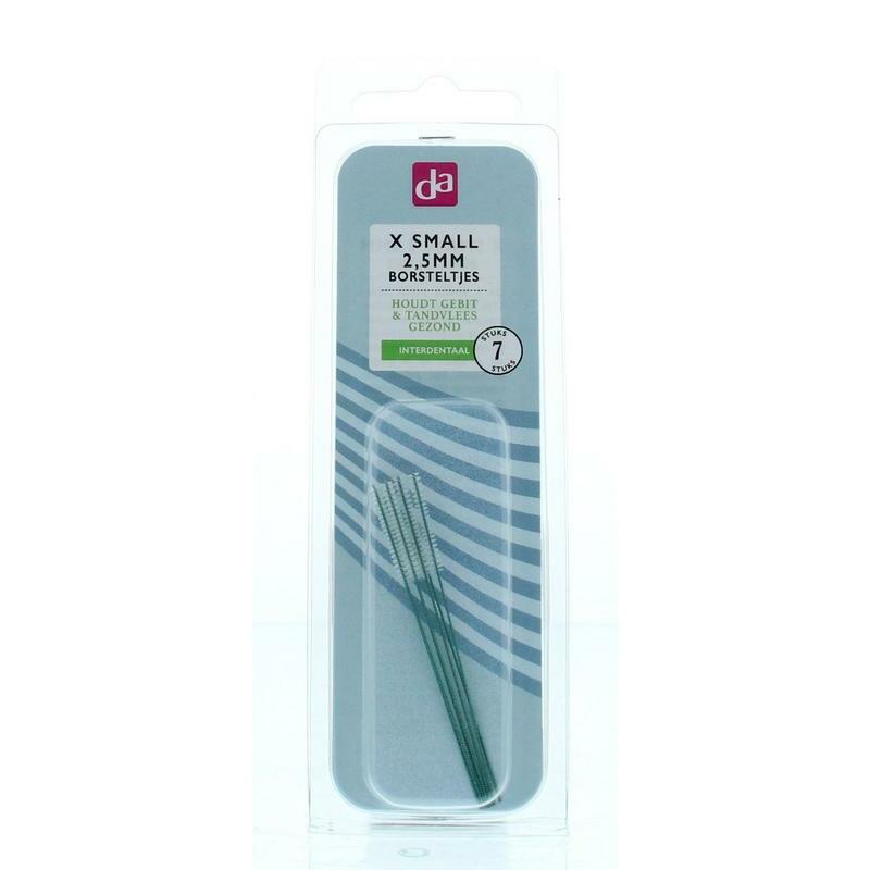 DA Interdentale borstels XS 2.5mm 7st