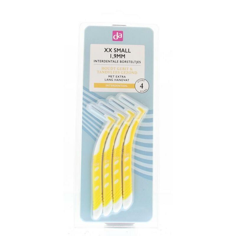 DA Interdentale borstel XXS 1.9mm extra lang 4st