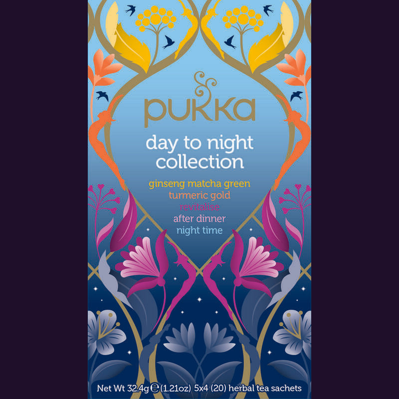 Pukka Org. Teas Day to night collection bio 20st
