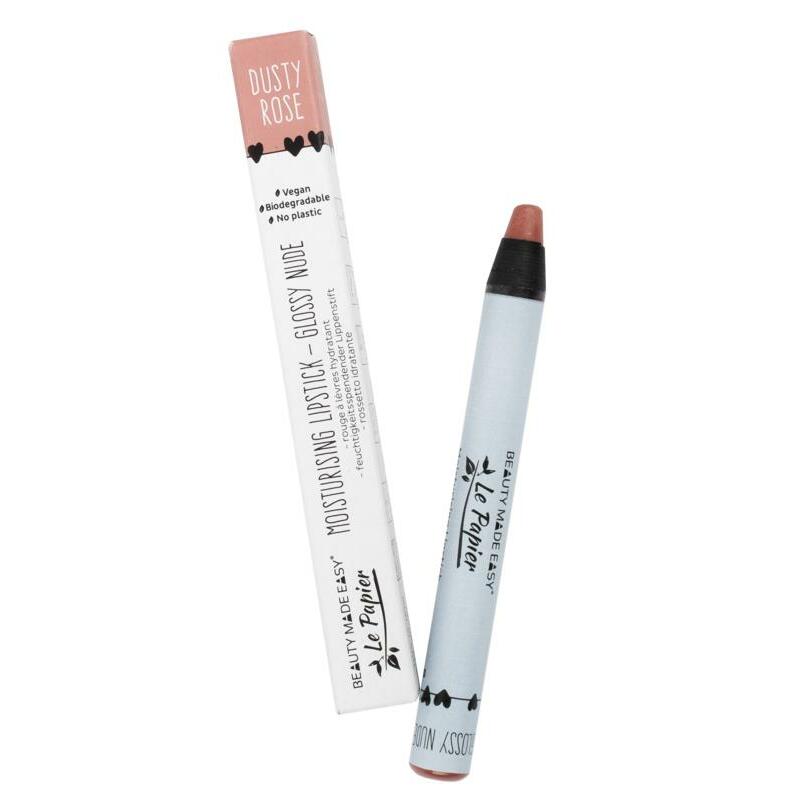 Beauty Made Easy Le papier lipstick dusty rose moisturizing 6g