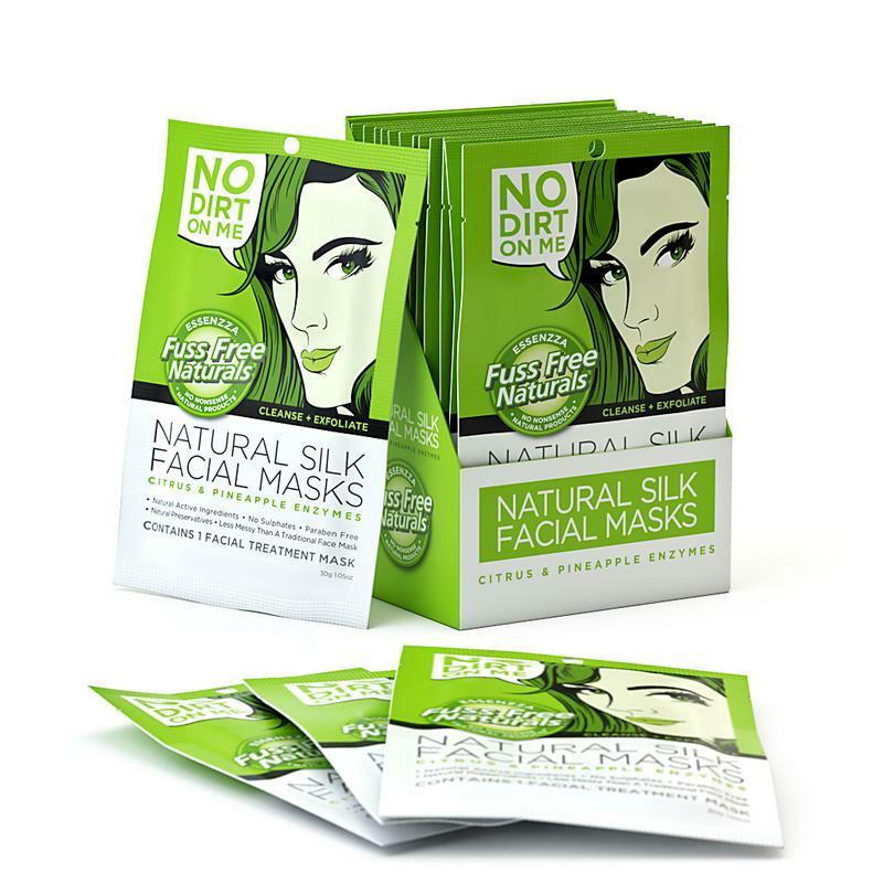 Fuss Free Nat Face mask cleanse exfoliate 1st