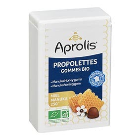 Aprolis Propolis manuka honing gommetjes bio 50g