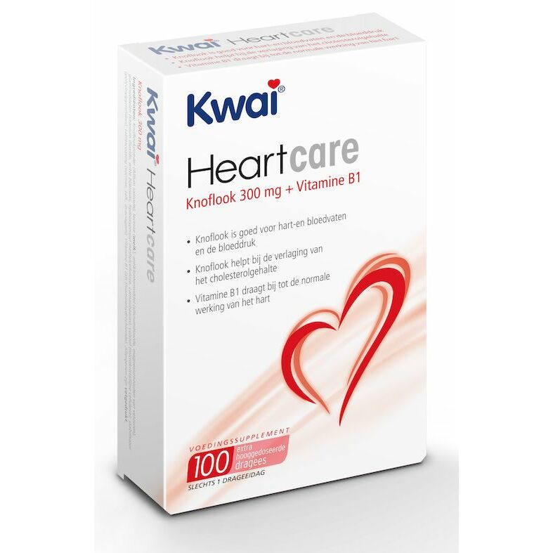 Kwai Heartcare knoflook 100drg