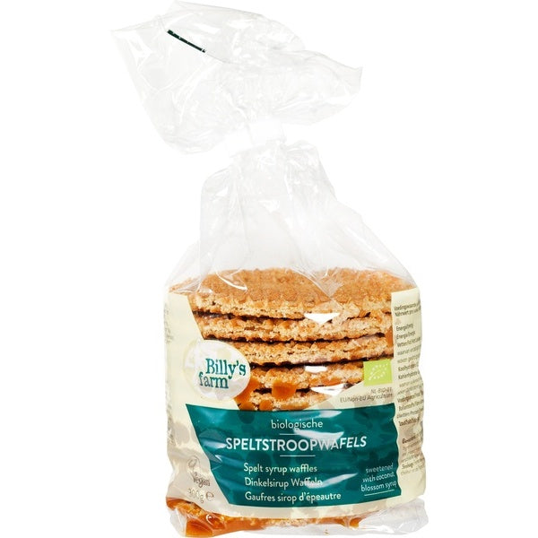 Billy's Farm Spelt stroopwafels bio 300g