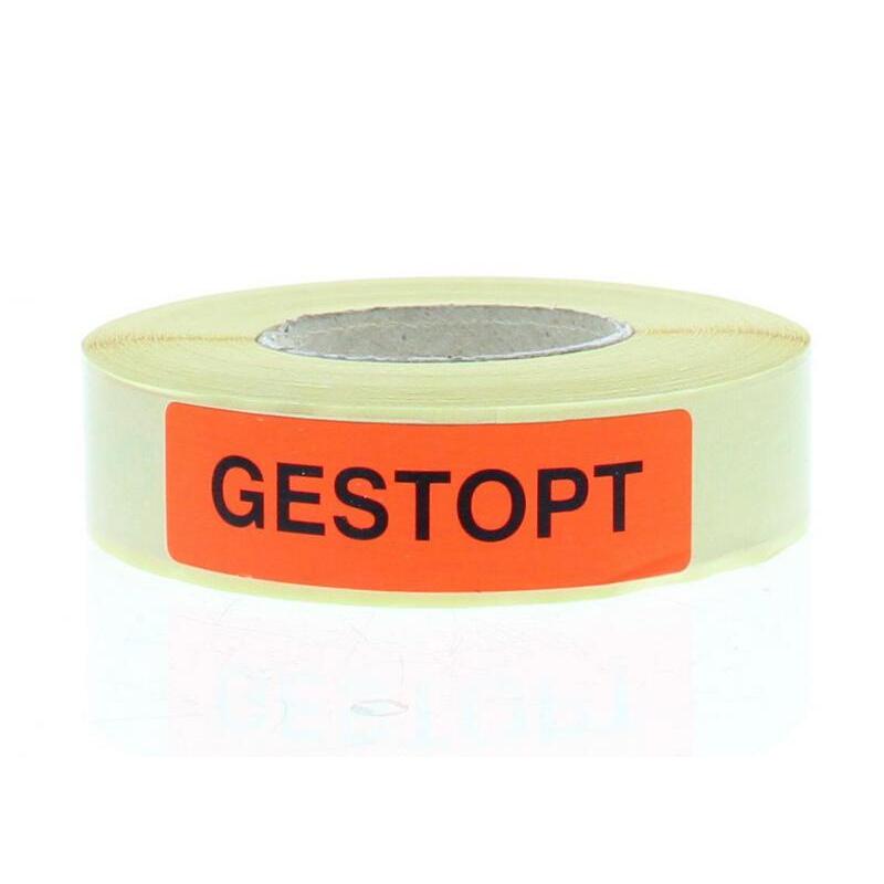 Spruyt Hillen Sticker gestopt 500st