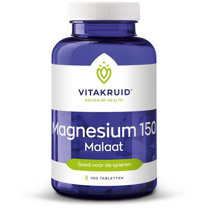 Vitakruid Magnesium 150 malaat 100tb