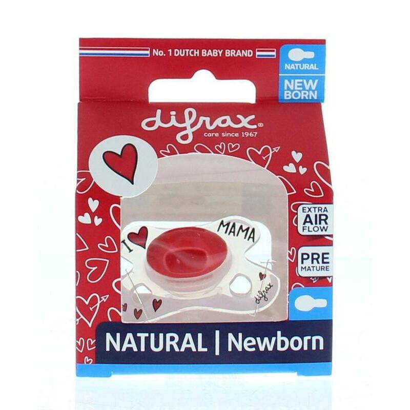 Difrax Fopspeen newborn I love 1st