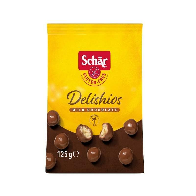 Dr Schar Delishios krokante chocoladebolletjes 125g