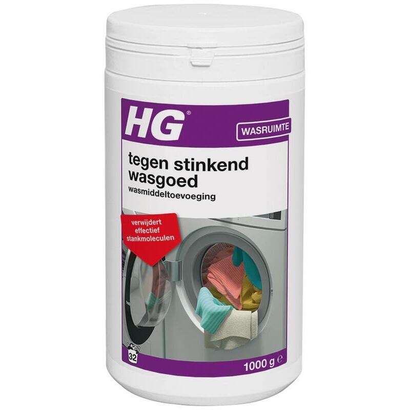 HG Wasmiddel tegen stinkend wasgoed 1000g
