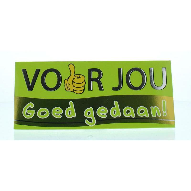 Voor Jou! Wensreep goed gedaan 70g