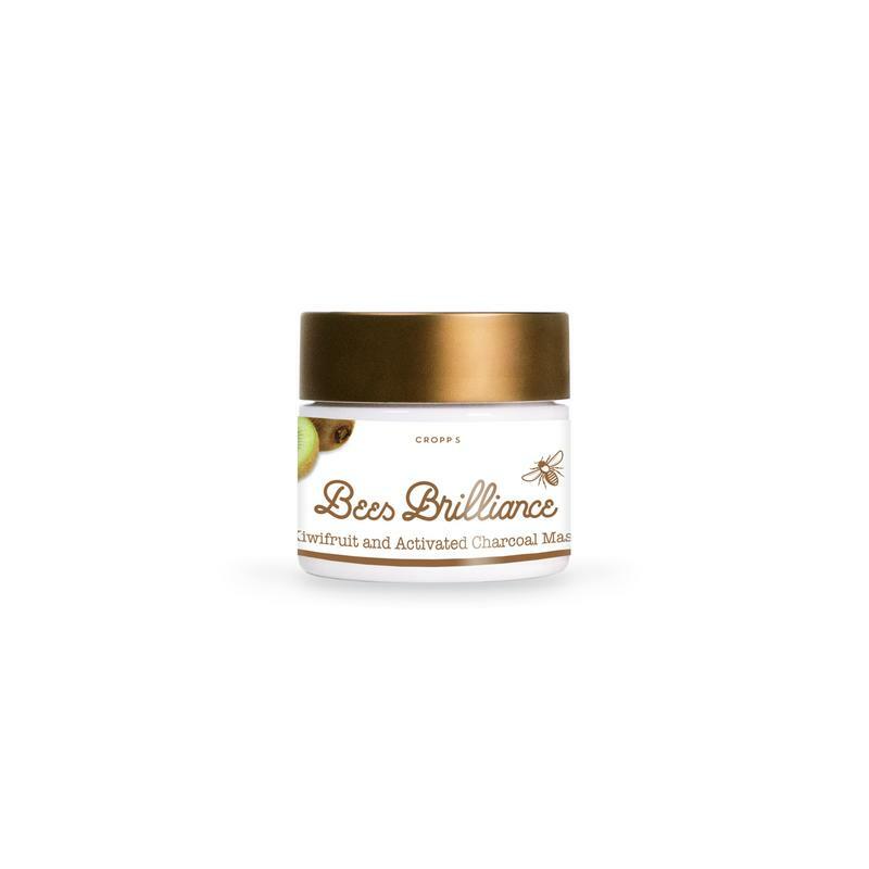 Bees Brilliance Kiwifruit & actrivated charcoal mask 100ml