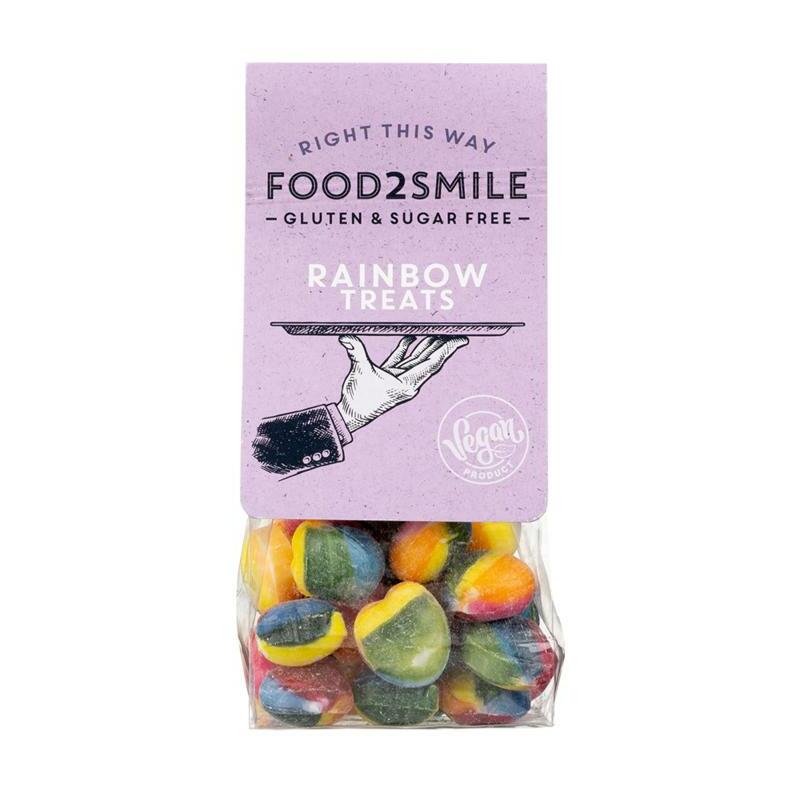 Food2Smile Rainbow treats suikervrij glutenvrij lactosevrij 90g