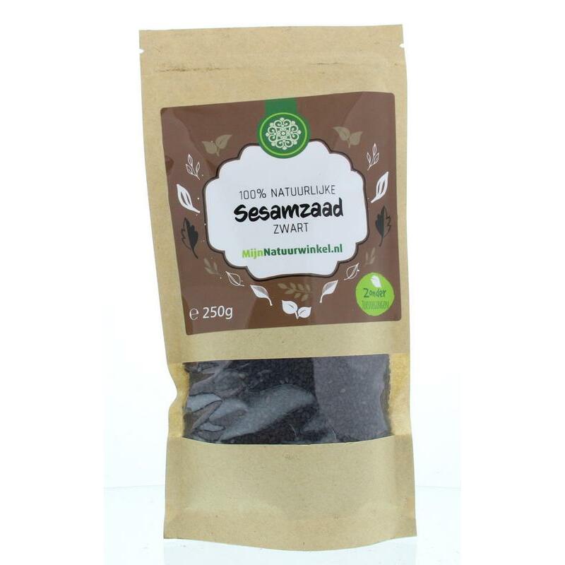 Mijnnatuurwinkel Sesamzaad zwart 250g