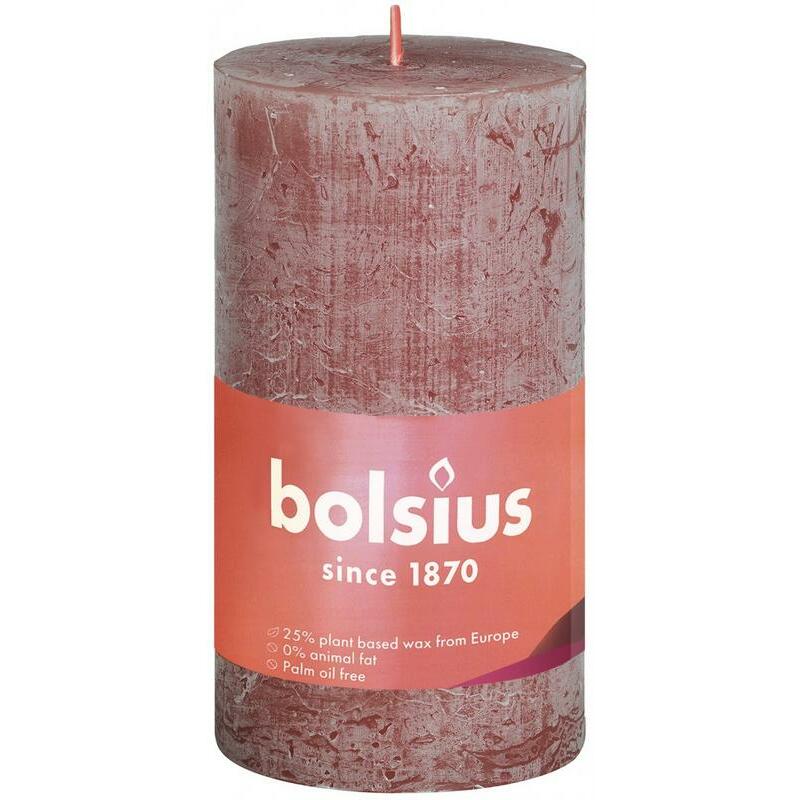 Bolsius Rustiekkaars shine 100/50 suede brown 1st