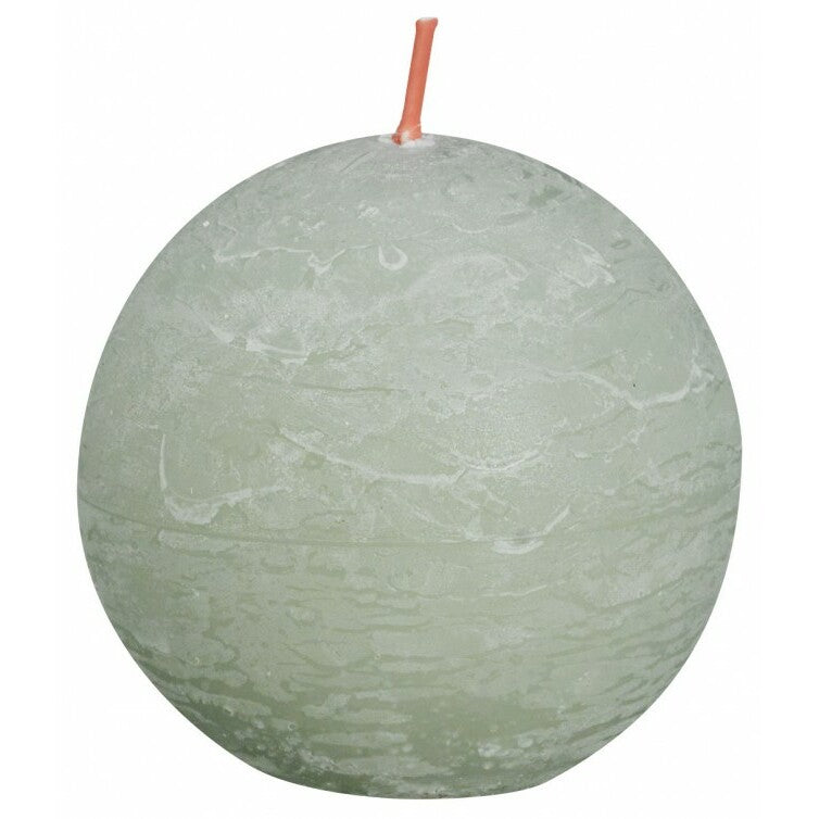 Bolsius Rustiek bolkaars shine 76 foggy green 1st