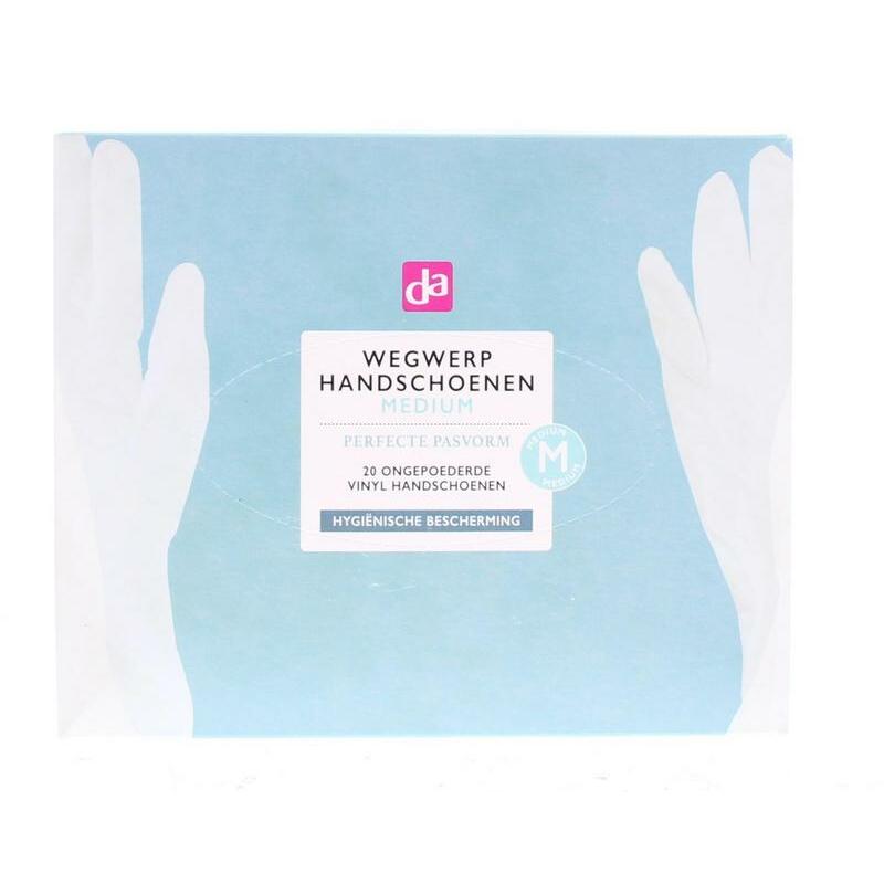 DA Wegwerphandschoen vinyl maat M 20st