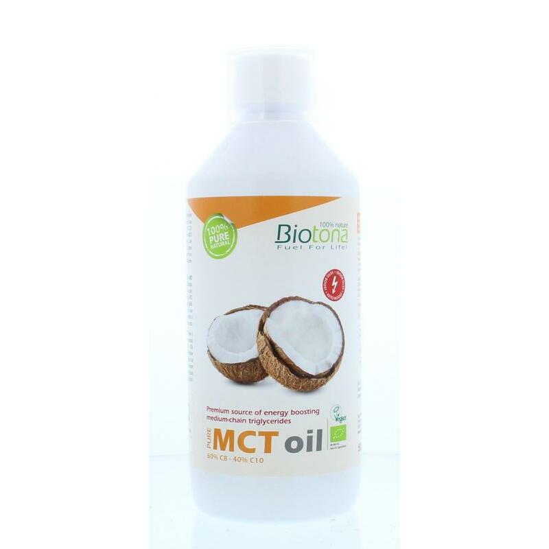 Biotona MCT Olie puur bio 500ml