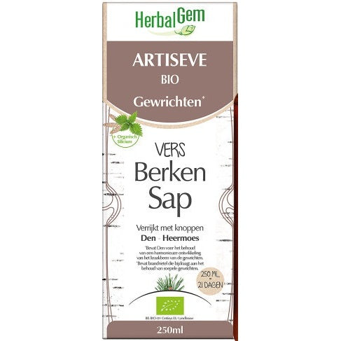 Herbalgem Artiseve gewrichten vers berkensap 250ml