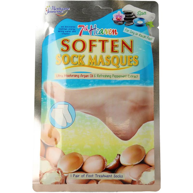 Montagne 7th Heaven soften sock mask 1paar