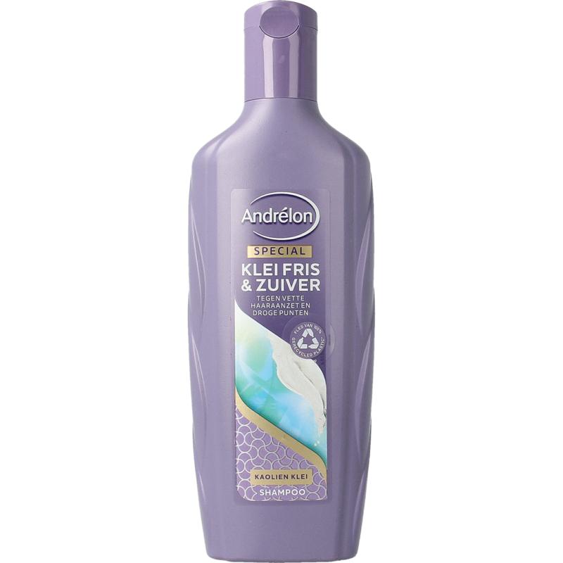 Andrelon Shampoo klei fris & zuiver 300ml