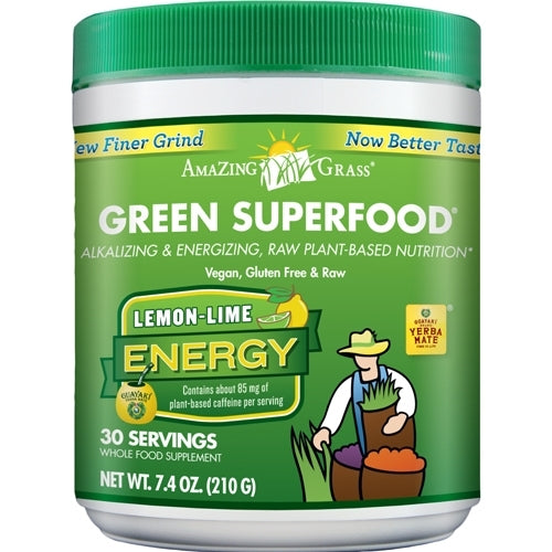 Amazing Grass Green superfood energy lemon & lime 210g