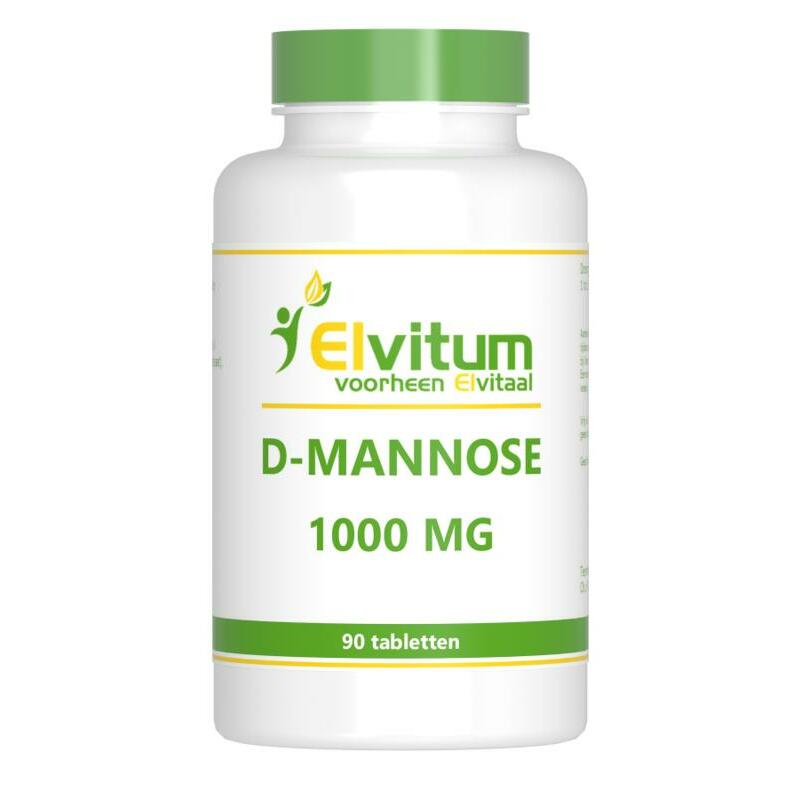 Elvitaal/elvitum D-Mannose 1000 mg 90tb