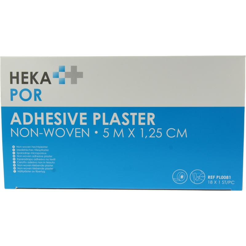 Hekapor Non-woven hechtpleister ring 5 x 1.25 18st