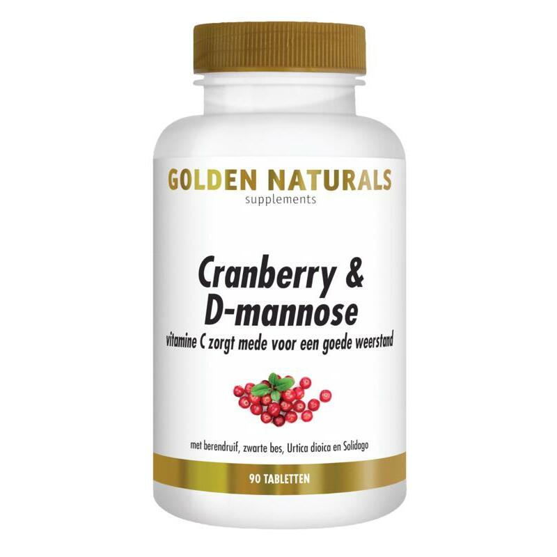 Golden Naturals Cranberry & D-mannose 90tb