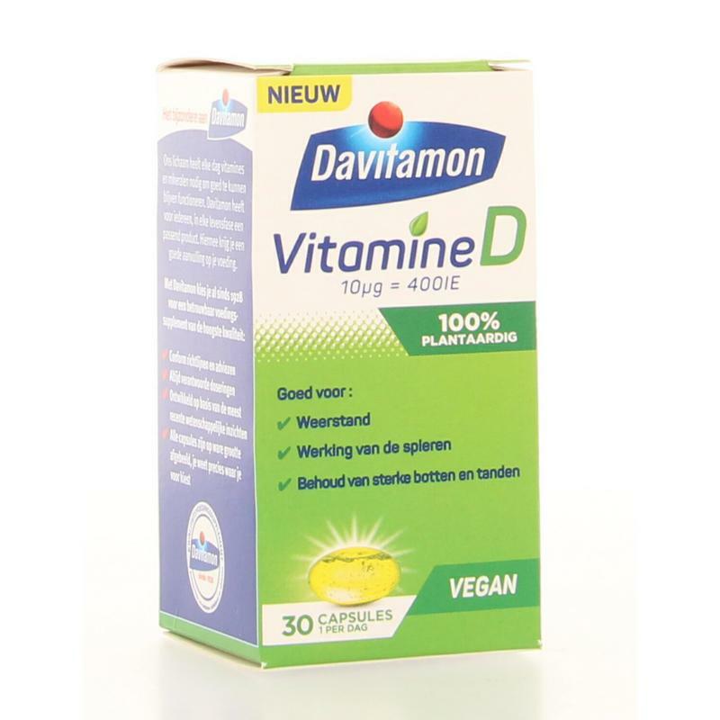 Davitamon Vitamine D 1 per dag 30tb