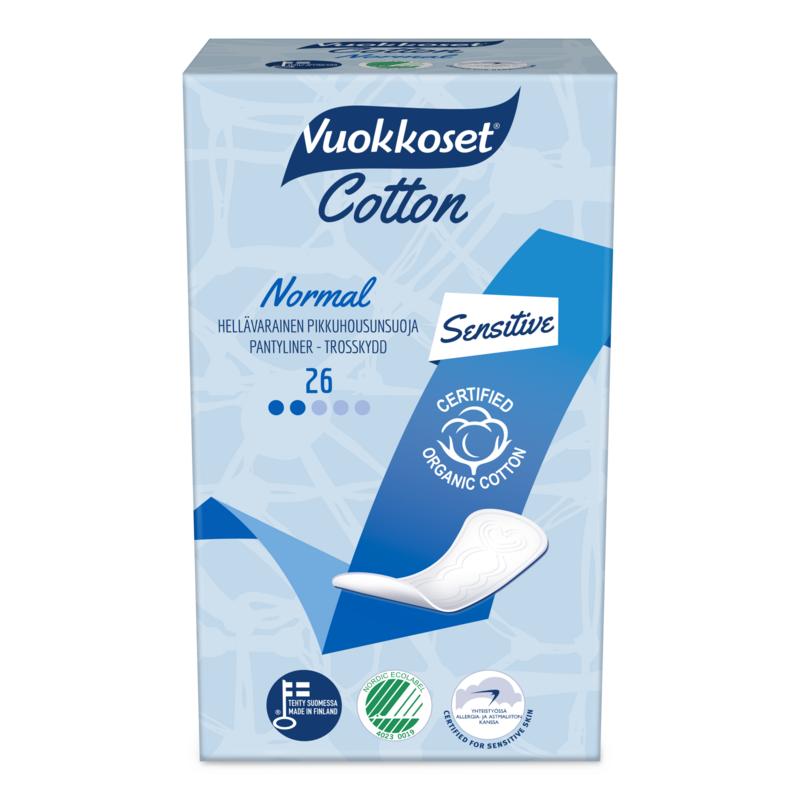 Vuokkoset Inlegkruisjes normaal organisch katoen 26st
