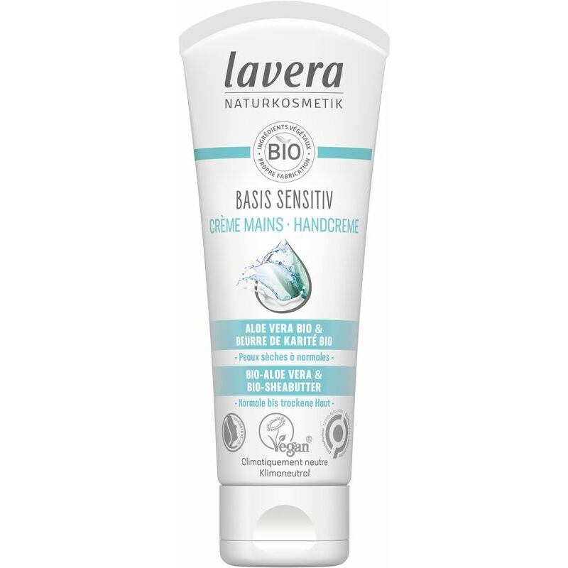 Lavera Basis Sensitiv handcreme / creme mains FR-DE 75ml