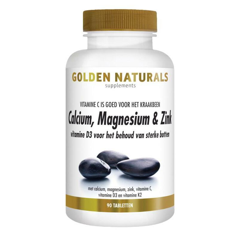 Golden Naturals Calcium Magnesium & Zink 90tb