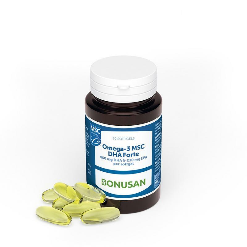 Bonusan Omega 3 MSC DHA forte 30sft