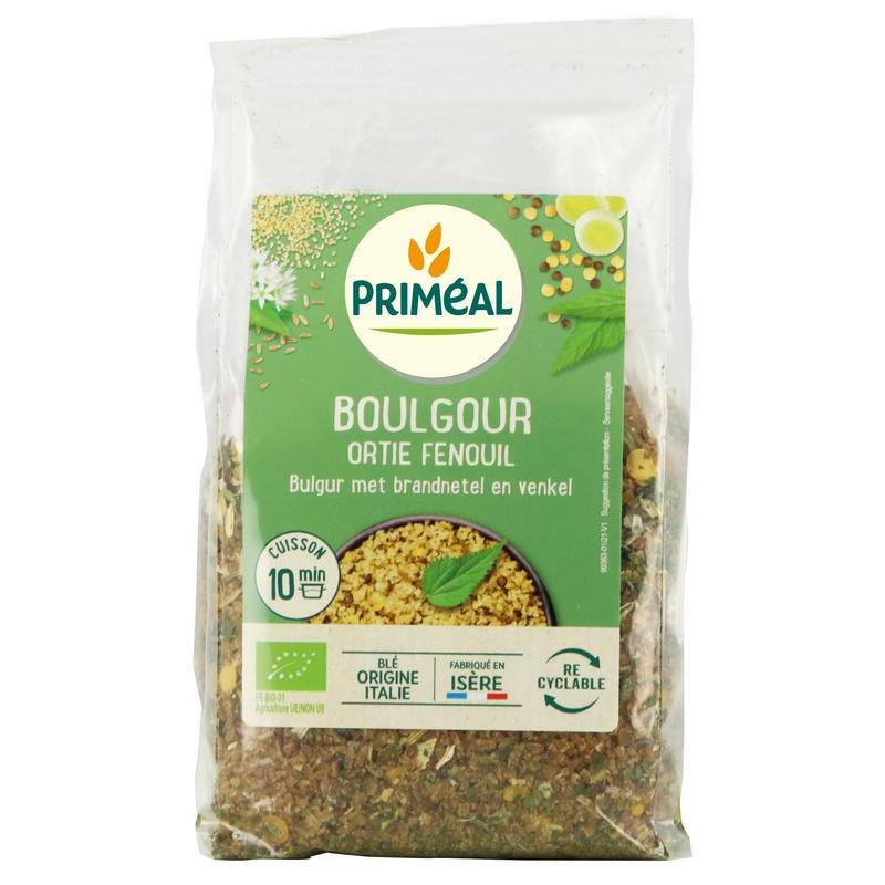 Primeal Bulgur met brandnetel en venkel bio 300g