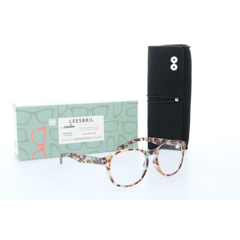 DA Leesbril Neville Havanna multi colors +1.5 1st