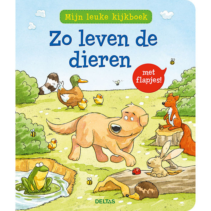 Deltas Zo leven de dieren boek
