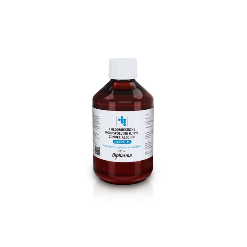 Bipharma Chloorhexidine mondspoeling 0.12% 500ml