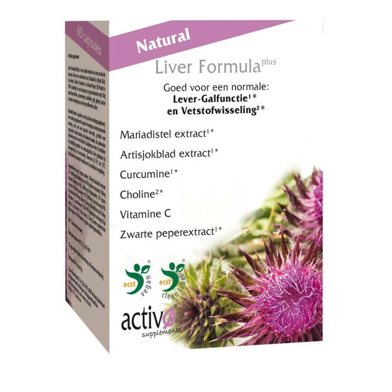 Activo Liver formula plus 60vc