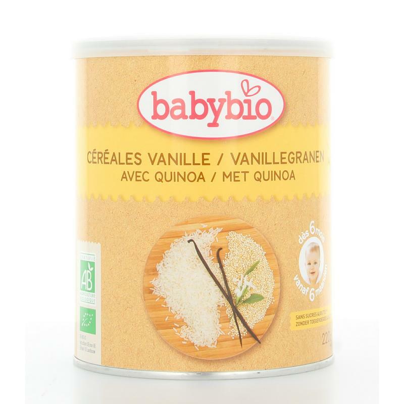 Babybio Babygranen vanille 220g
